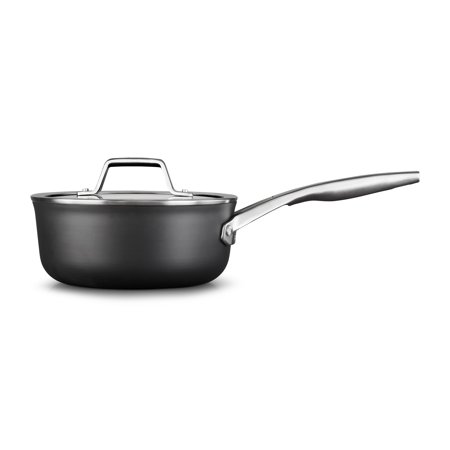 Calphalon Premier Hard-Anodized Nonstick Cookware  2.5-Quart Sauce Pan with Cover
