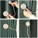 thumbnail image 2 of Juego de 2 alzapaños magnéticos para cortinas decorativas, cuerda de suspensión moderna para cortinas finas o transparentes (beige) Vhermosa YQ-2359, 2 of 4