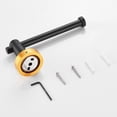 thumbnail image 7 of Thickened Aluminum 3-Piece Adjustable Towel Bar Set Black Gold 16 to 27 Inches Bathroom Hardware Accessories, 7 of 7