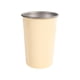 thumbnail image 3 of Taza de acero inoxidable apilable, ligera, para agua, para acampar, para bar Blanco lechoso grande, 3 of 7
