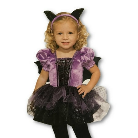 Deluxe Bat Witch Girls Kids Halloween Costume Infant Toddler Dress With Wings Walmart Canada