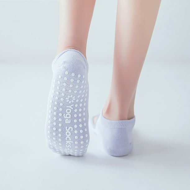 Coofit Yoga Socks Non Slip Breathable Grip Low Cut Socks Ballet Socks for  Women Girls 