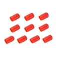 thumbnail image 3 of Paquete de 10 fundas para tacos de billar, protectores de tacos de billar y tapas de goma para tacos. 13 mm rojo, 3 of 9