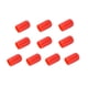 thumbnail image 1 of Paquete de 10 fundas para tacos de billar, protectores de tacos de billar y tapas de goma para tacos. 115mm Rojo, 1 of 9