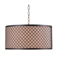thumbnail image 1 of Kenroy 93312BRZ Hawthorn 3 Light Pendant - FI30, 1 of 3