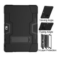 thumbnail image 5 of FIEWESEY for Dragon Touch K10 Case,Heavy Duty Shockproof Rugged Protective Case for Dragon Touch K10/GTYD 10 inch/Foren-Tek 10 inch/TAGITAL 10 inch Tablet+Screen Protector (Black/Black, 2 Pack), 5 of 7