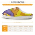 thumbnail image 2 of Scooby Doo Daphne Kids Cotton Slippers Slip-on Indoor Memory Foam House Shoes Fluffy Slippers Furry Cozy Comfy Slippers Boys Girls, 2 of 8