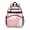 Pink and Gold Marble Pattern-1, variant on Pink and Gold Marble Pattern Cute School Backpack Bag for School with Padded Back and Adjustable Shoulder Straps 15.25"x11.5"x5.25"