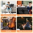thumbnail image 3 of Vangoa Support de Musique Portable Professionnel pour Partitions avec Cintre pour Violon, Support Pliant pour Partitions, 3 of 9