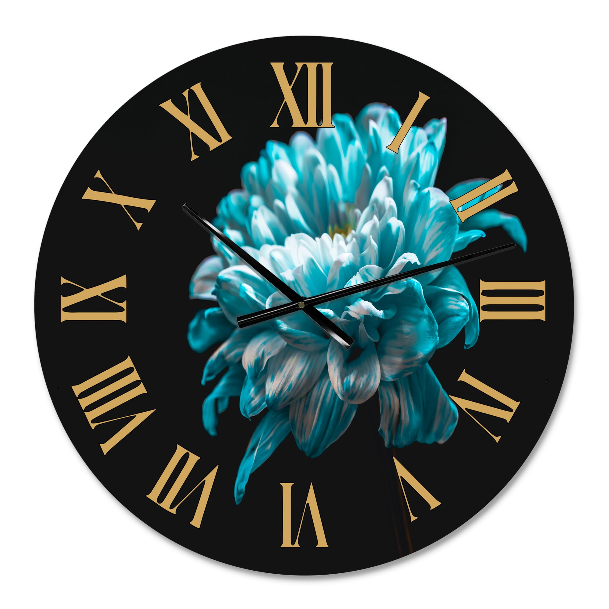 Designart 1 in Quartz Traditional Wall Clock