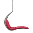 thumbnail image 3 of Modway Landscape Hanging Chaise Lounge Outdoor Patio Swing Chair, 3 of 6