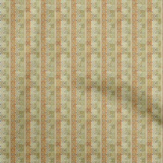 oneOone Cotton Cambric Lime Green Fabric Asian Kilim Diy Clothing Quilting Fabric Print Fabric By Yard 56 Inch Wide