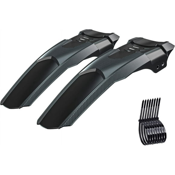 Mountain Bike Fender, Carbon Fiber Printed Bicycle Fender, Widened and Enlarged MTB Fender for MTB, Road Bike, Cross-Country Bike