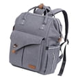 thumbnail image 3 of para pañales con cambiador, organizador de bolsas de pañales para papá para hombres y mujeres, bolsa de bebé resistente tamaño CUTICAT Mochila para pañales para mamá, 3 of 8
