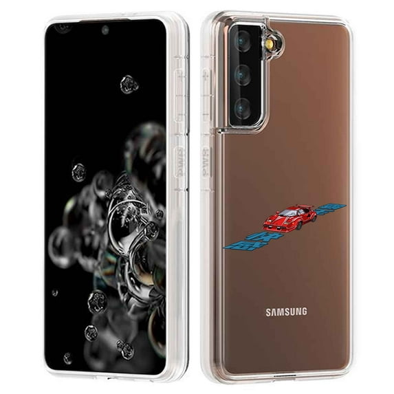 TalkingCase Slim Phone Case Compatible for Samsung Galaxy S21 5G, S30,(Not S21+,S21 Ultra),Lamborghini Print,Lightweight,Flexible,Soft, USA
