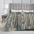 thumbnail image 3 of XZYG Happy Retirement Throw Blanket Soft Fuzzy Fleece Blanket For Couch Bed Living Room Decoration(60*80inch), 3 of 5