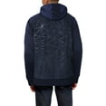 thumbnail image 2 of Hat and Beyond Men's Triangular Patterned Hooded Zip Up Sweatshirt, 2 of 6