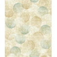 thumbnail image 1 of Dundee Deco Wallpaper Roll - Abstract Tan, White, Green Circles, Dots, 21 in x 33 in, 1 of 2