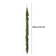 thumbnail image 3 of Fiudx Guirnalda Norfolk, Hojas de Pvc Verde Realistas, Flexible para Moldear, Perfecta para Decoración Navideña y Festiva, Chimenea, Pared, Fiestas Al Aire Libre, 78,74 Pulgadas de Largo, 1 Pieza, 3 of 6