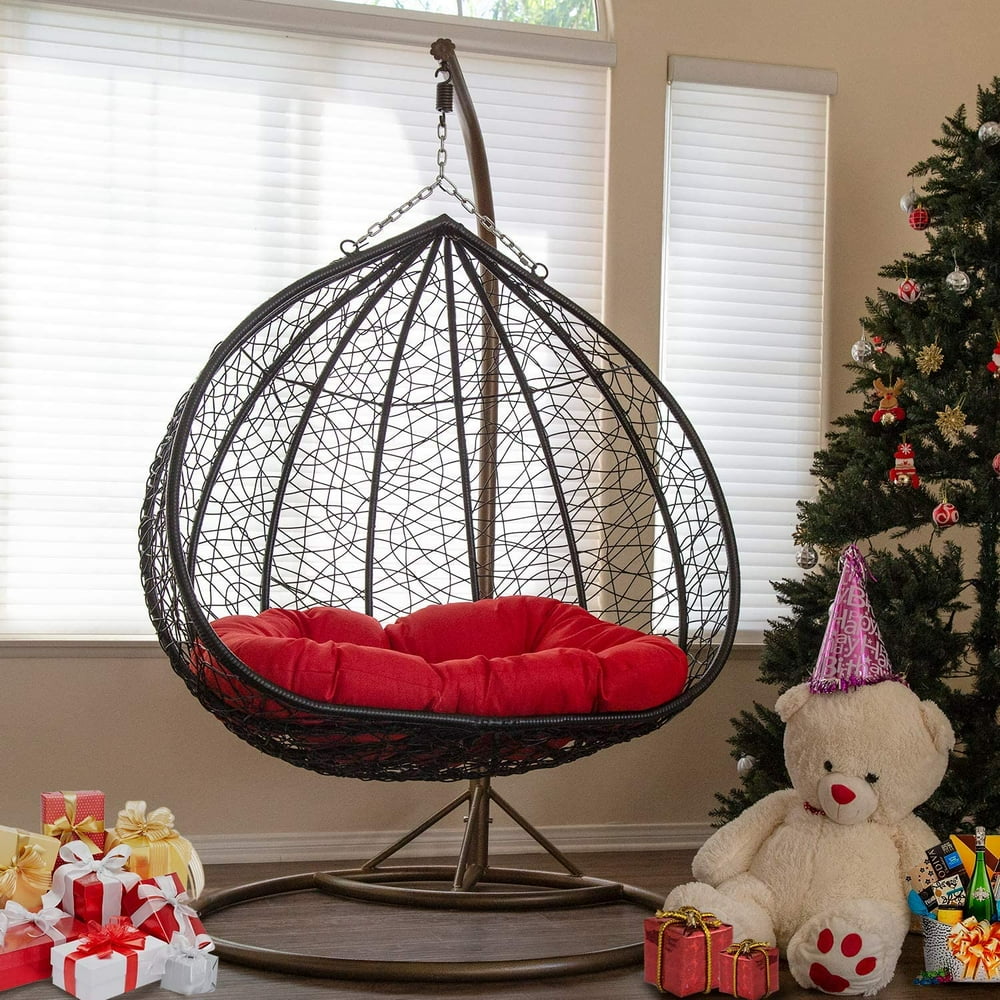 Décor Double Seats Lover Seats Couple Seats Patio Swing Chair Outdoor