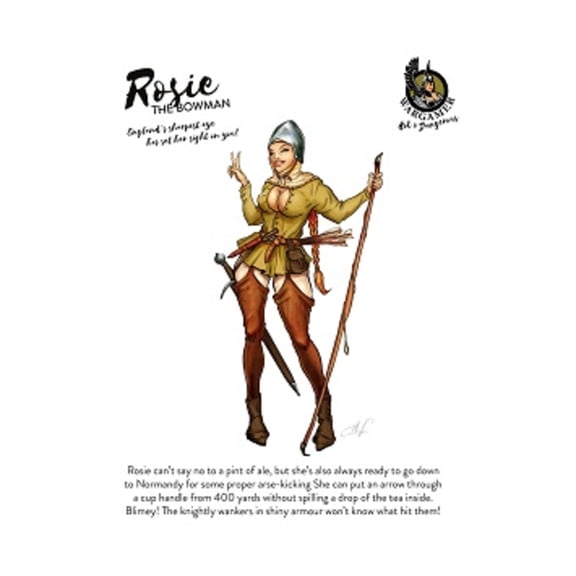 Wargamer Game Studio Rosie Bowman (54mm) New