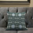 thumbnail image 6 of Carnival Geo Indoor/Outdoor Pillow with Removable Cover in Green Beige 26x26, 6 of 6