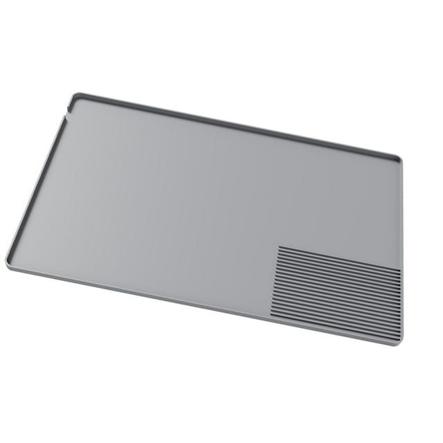 Alfombrilla para apisonar espresso, alfombrilla antideslizante para cafetera, protección manipulaciones, accesorio para máquina de espresso en Gris