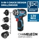 thumbnail image 3 of Kit combinado Bosch GXL12V-270B22 de 12 V como máximo con taladro/destornillador Chameleon, 3 of 9
