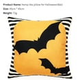 thumbnail image 2 of Wangscanis Pillow Cover, Halloween Cartoon Patterns Print Square Pillowcase, 2 of 7