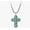 A, variant on Natural Turquoise Necklace Bohemian West Jewelry Cross Lightning Love Necklace