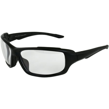 

Raze Eyewear SR-1 ANSI Z87 Safety Glasses Black Matte Frame & Clear Lenses