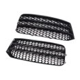thumbnail image 2 of Front Bumper Grill Cover Mesh Grille Black 1 Pair for 15-18 Convenient, 2 of 9