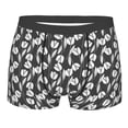 thumbnail image 5 of Uemuo Tulips Flowers Pattern Men's Boxer Briefs,Trunk Anti-Chafing,Comfortable, Durable, and Stylish Underwear-Small, 5 of 9