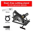 thumbnail image 2 of Angle Grinder Universal Bracket, DIY Stand Grinder Holder Support Angle Grinder Cutting Machine Base Woodworking Table Protective, 2 of 7