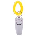 thumbnail image 1 of Pet Trainer Clicker Pet Dog Cat Training Llavero y correa para la muñeca (Blanco) Ehuebsd  Libre de BPA, 1 of 8