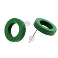 thumbnail image 2 of Women Ethnic Style Earrings Vintage Round Circle Wooden Earrings Green, 2 of 7
