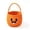 Orange, variant on Halloween Basket 9.05x7.87 Inch Cute Ghost Candy Bucket Non-Woven Fabric Trick or Treat Basket with Handle for Kids Party Favors