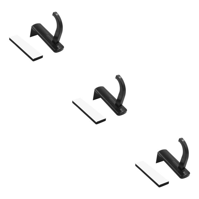 Sidaley Estante para auriculares Soporte de pared para auriculares de plástico Soporte para auriculares con pantalla para PC Soporte adhesivo para Type1 NO1