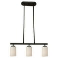 thumbnail image 1 of Generation 66160-112 Oslo 3-Light Island Pendant Midnight Black Hanging Light, 1 of 1
