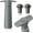 Gray, variant on Vacu Vin Wine Saver Pump Grey with Vacuum Wine Stopper - Keep Your Wine Fresh for up to 10 Days - 1 Pump 2 Stoppers - Reusable - Made in the Netherlands