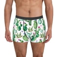 thumbnail image 2 of Goofa Cactus Plants1 Printed Men's Boxer Briefs Underwear, Moisture-Wicking Underwear, Trunk,Soft and Breathable Cotton Underwear-, 2 of 9