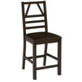 thumbnail image 1 of Progressive Furniture D896-63 Chaise de Comptoir Espresso en Treillis - Lot de 2, 1 of 1