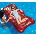 thumbnail image 2 of Swimline 90745 Giant 60" Inflatable Gummy Bear Pool Float, Lake Water Raft 1 Person Lounger w/ Headrest, Red, 2 of 6