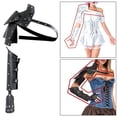 thumbnail image 1 of Gothic Steampunk Shoulder Armors Leather Steampunk Style Gothic Rivets Brazalete Steampunk Accesorios Steampunk Accesorio para regalos de Halloween Negro BLESIY Armaduras de hombro, 1 of 8