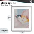 thumbnail image 4 of Stupell Industries Shabby Chic Sleeping Kittens Embrace Gray Framed Print Under Glass, 13 x 16, by The Prints Vibe, 4 of 8