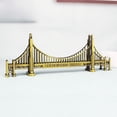 thumbnail image 1 of Maqueta del puente Golden Gate de San Francisco, artesanía en metal, souvenirs turísticos americanos decorativos, 1 of 5