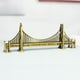 thumbnail image 2 of Maqueta del puente Golden Gate de San Francisco, artesanía en metal, souvenirs turísticos americanos decorativos, 2 of 6