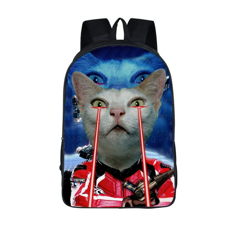 Cat galaxy backpack discount