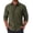 Army Green, variant on COOFANDY Mens Long Sleeve Button Down Shirts Casual Untucked Shirts for Men Dress Shirts Wedding Shirts