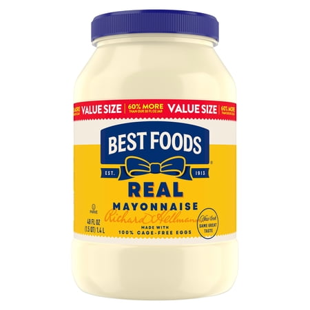 Best Foods Mayonnaise Real Mayo, 48 fl oz